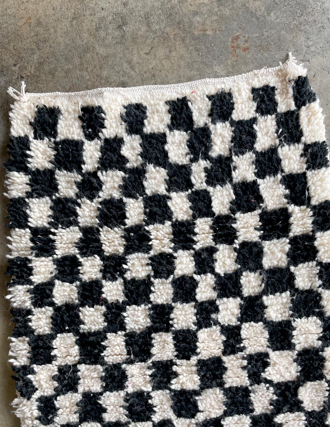 Checker rug