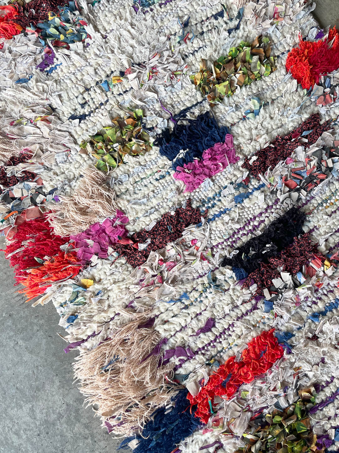 Vintage Boucherouite Rug