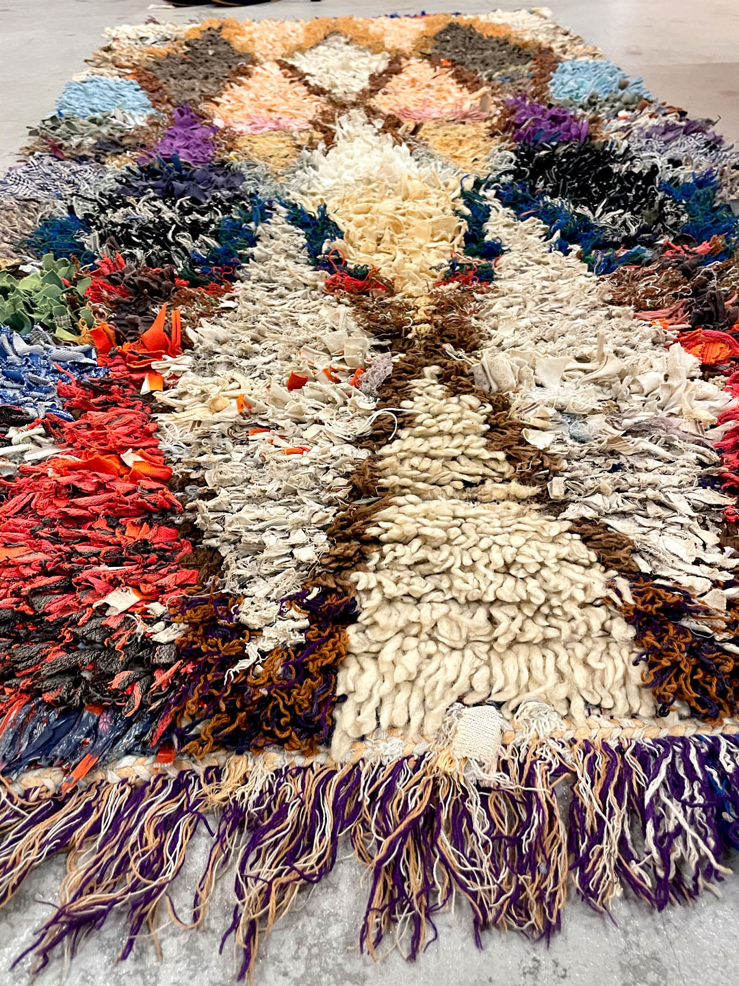 Vintage Boucherouite Rug