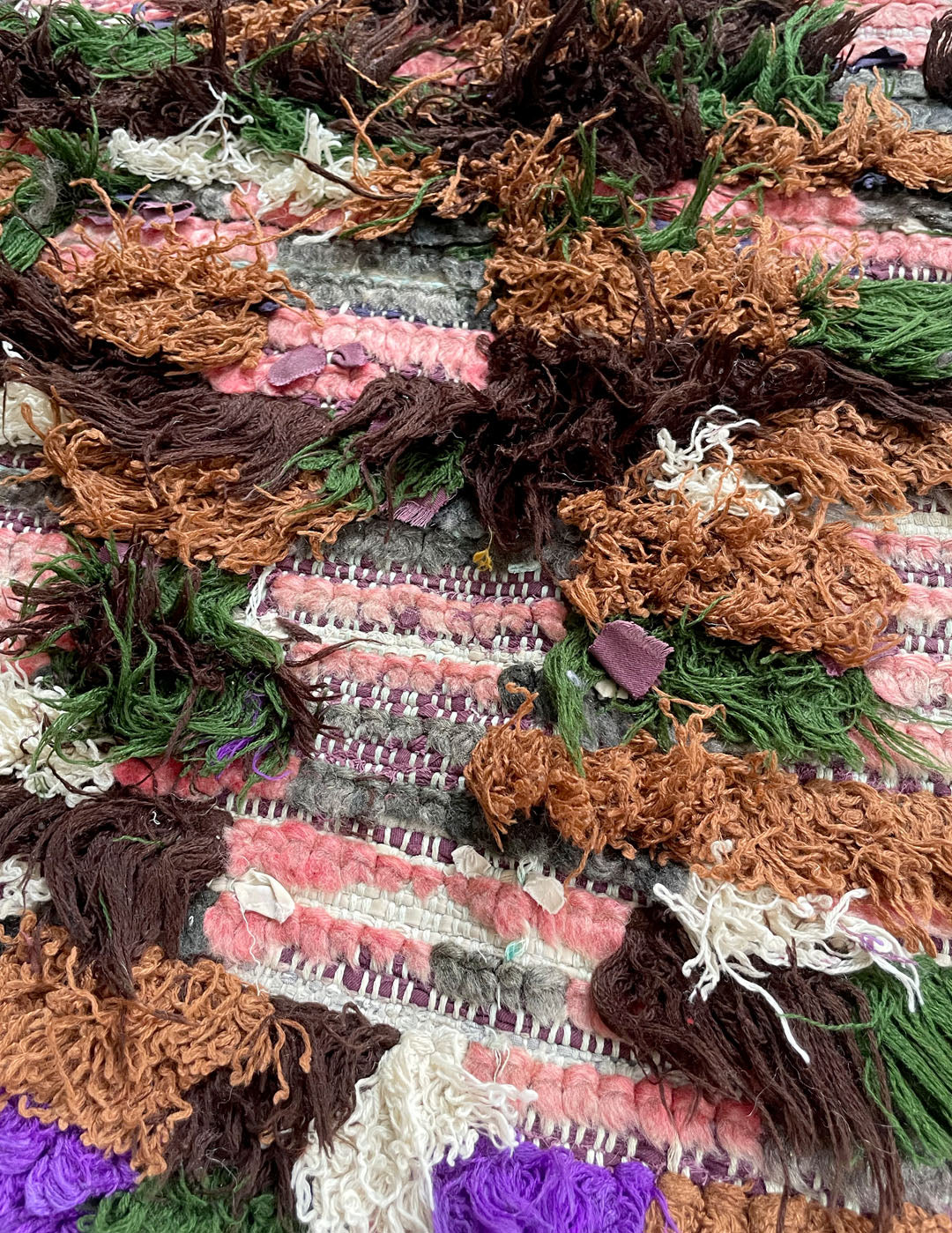 Vintage Boucherouite Rug