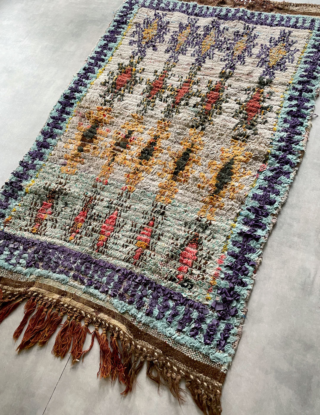 Vintage Boucherouite Rug
