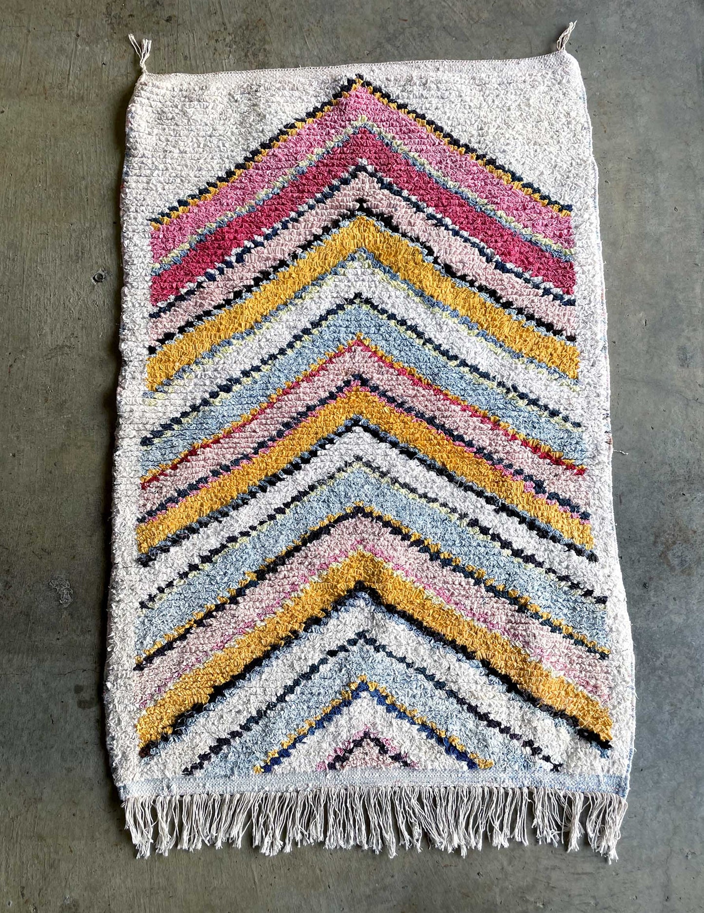 Boucherouite rug