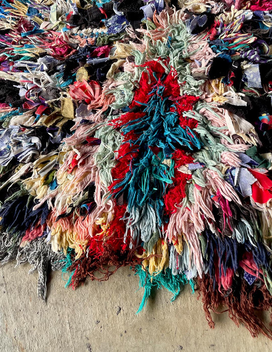 Vintage Boucherouite Rug