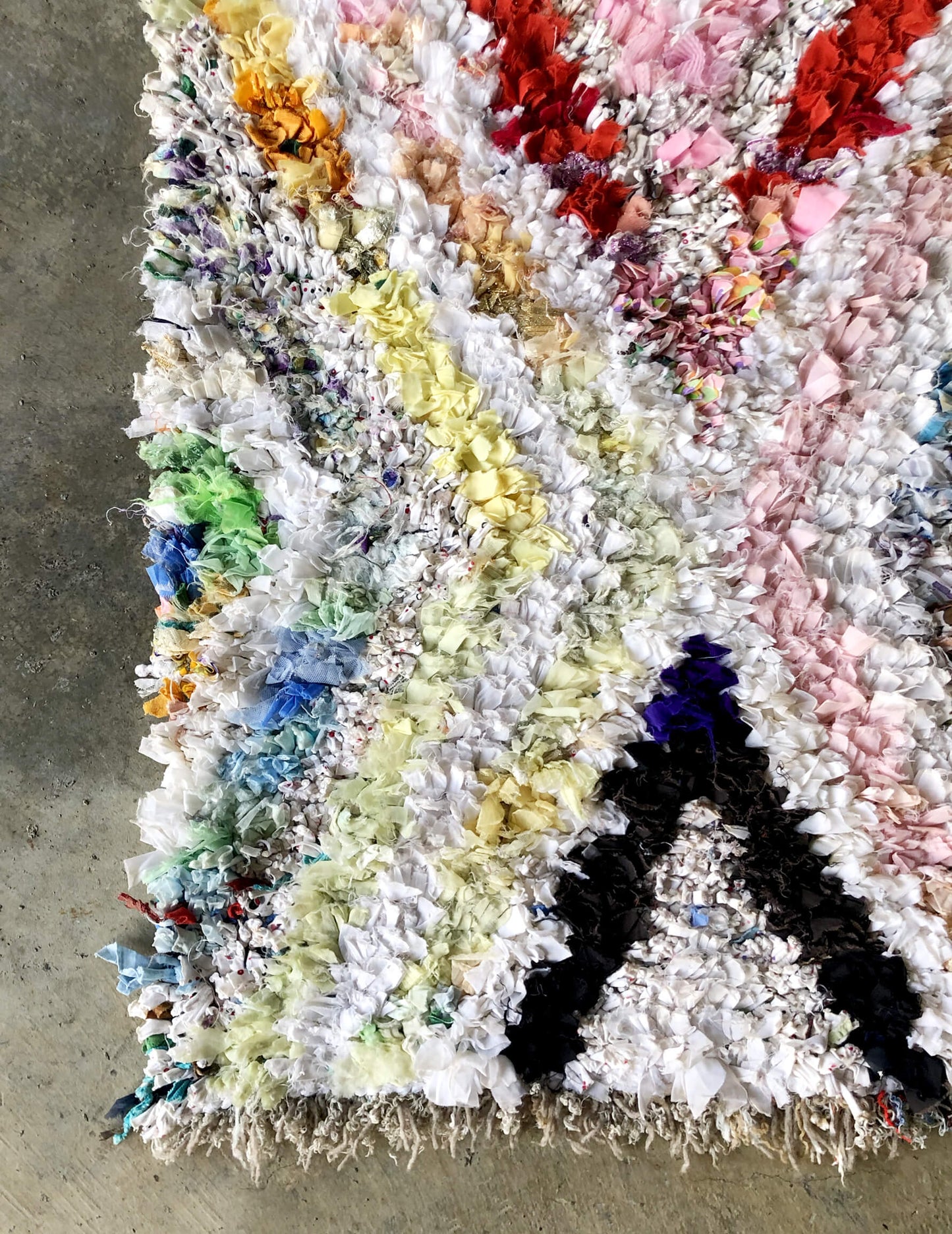 Vintage Boucherouite Rug