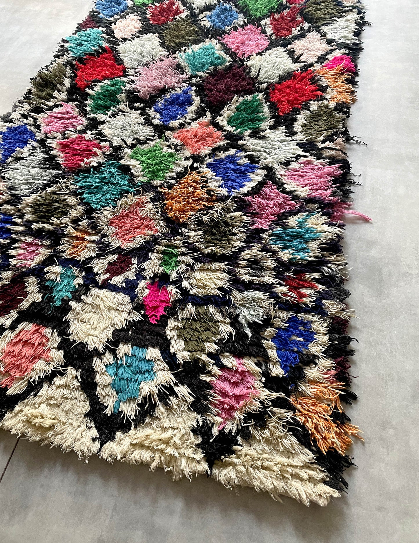 Vintage Boucherouite Rug