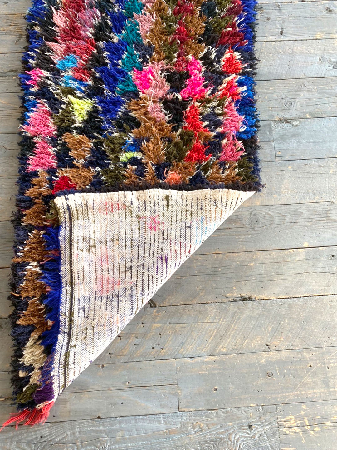 Vintage Boucherouite Rug