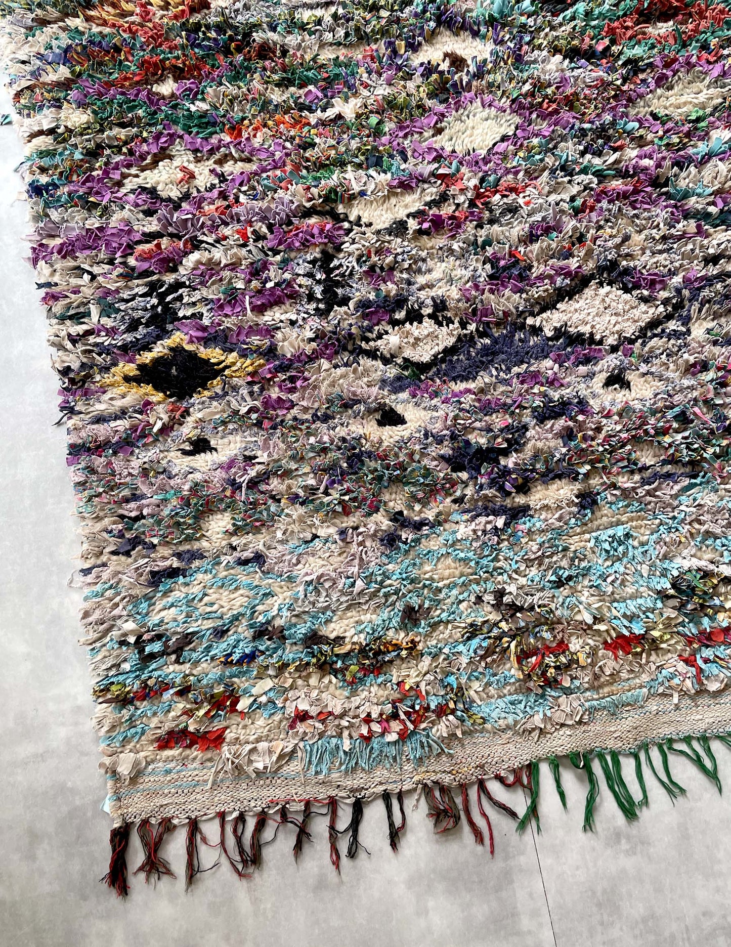 Vintage Boucherouite Rug