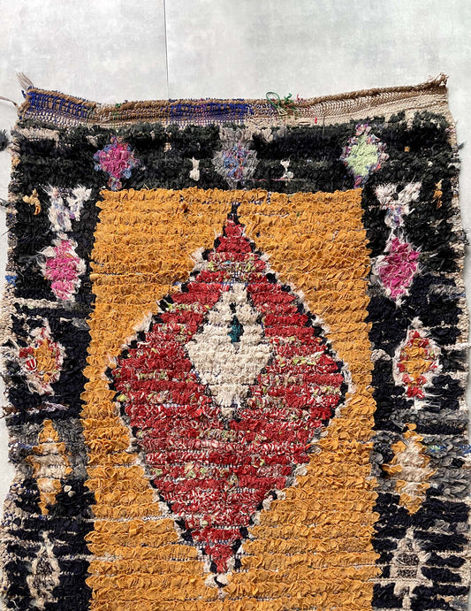 Vintage Boucherouite Rug