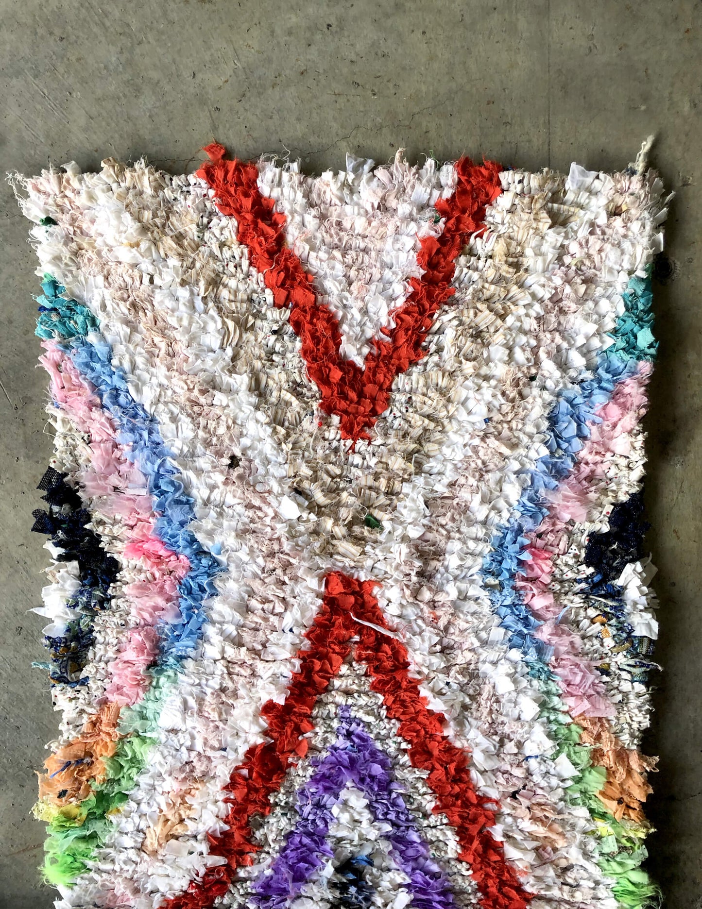 Vintage Boucherouite Rug