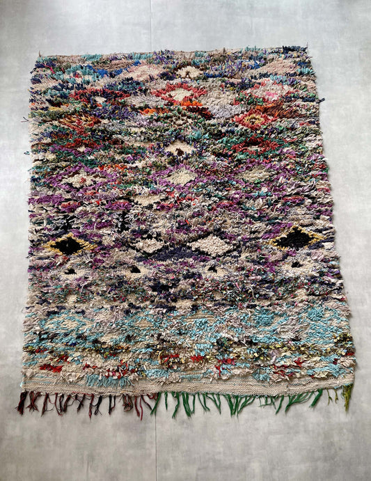 Vintage Boucherouite Rug