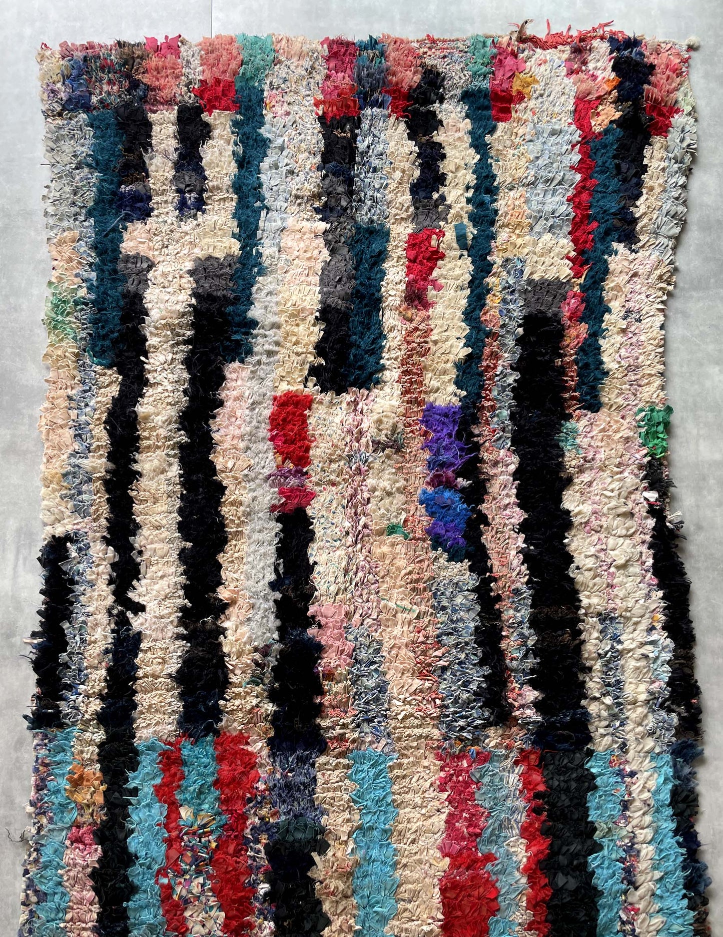 Vintage Boucherouite Rug